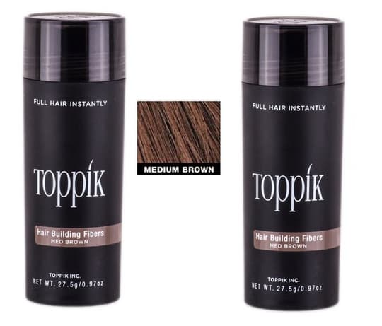 (SC)2x Toppik Large - 27,5g - Medium Brown - Keskiruskea