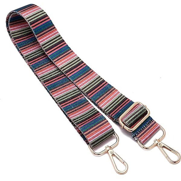 Guldfarvet Hardware Udskiftelig Justerbar Skulderrem 3,8 cm Bred Taskerem