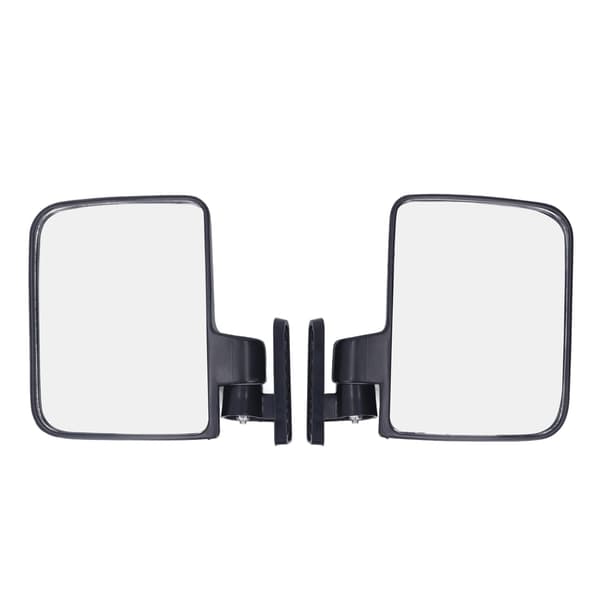(SC)Golf Cart Side Mirrors Clear View Durable Pair