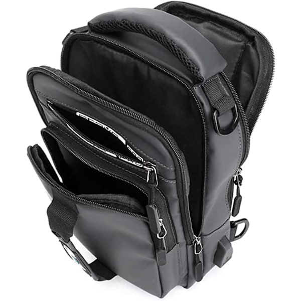 Messenger bag herr stor kapacitet ryggsäck axelväska herr liten messenger bag utomhus sport fritid