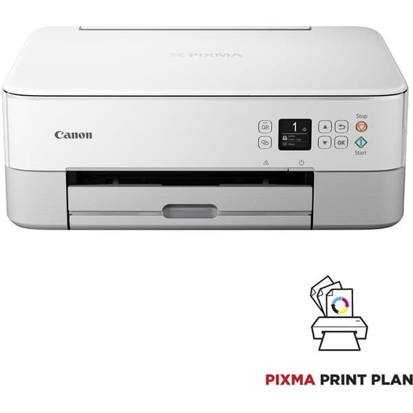 (SC)Multifunktionsprinter - CANON - PIXMA TS5351i - Blækstråleprinter - Farve - WIFI Vit 1.44