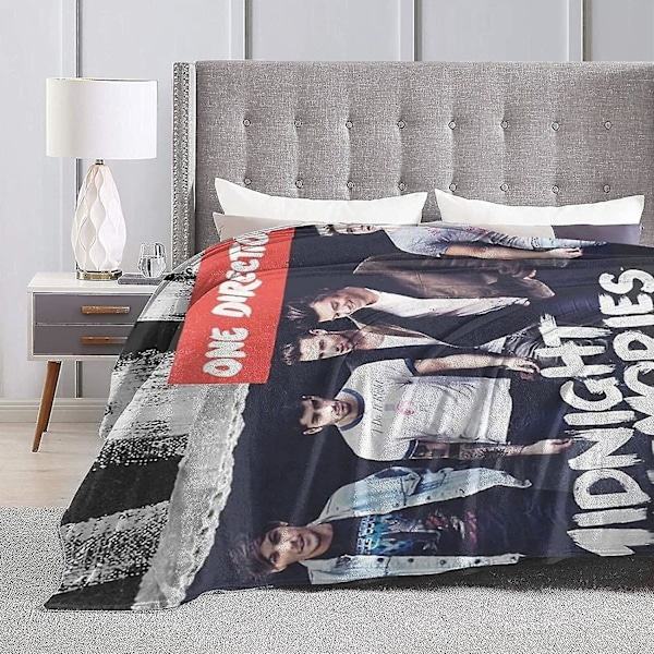 One Direction Teppe Hjem Sovesal Teppe Lett Varmt Koselig Kast Teppe-y 60x50in 150x125cm