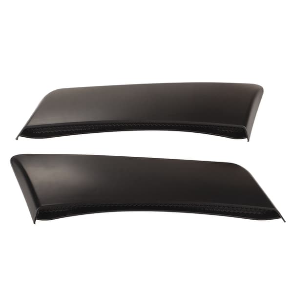 (SC) Pair Rear Side Door Trim Protection Air Vent Scoops Frame Guard Set Replacement for Ford Mustang GT350 2015-2018