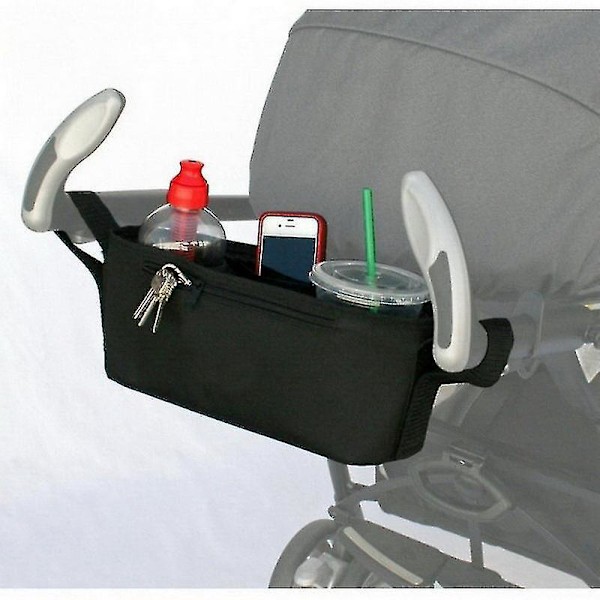 Baby Jogger Klapvogns Organizer Taske - Praktisk Pusletaske med Kopholder & Skulderrem