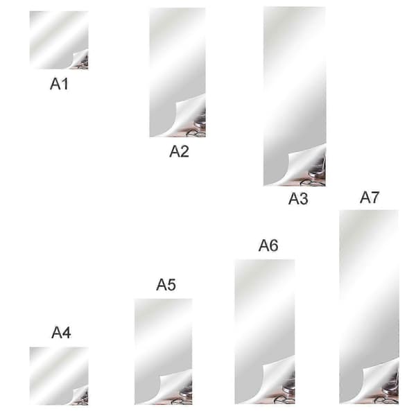 [SC] Frameless Full Body Mirror for Wall, Self-Adhesive - Perfect 50cm*100cm*0.2mm