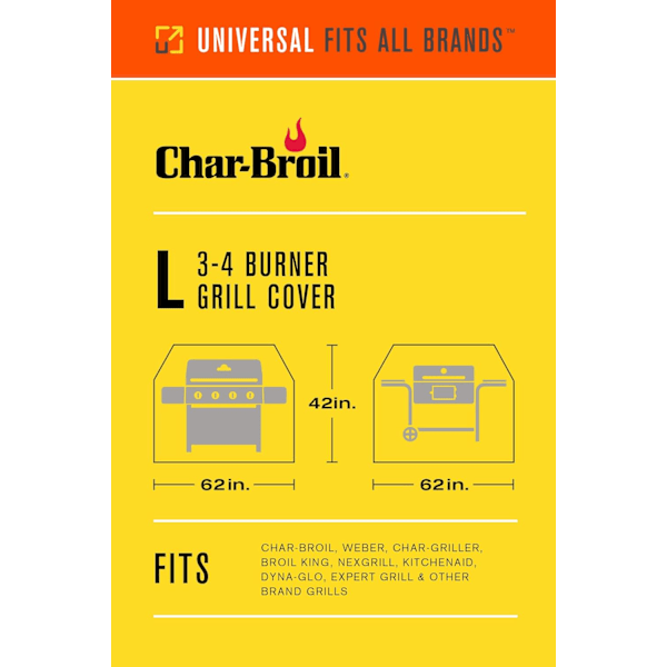 Char-Broil Performance Grillöverdrag, 3-4 brännare: Stor