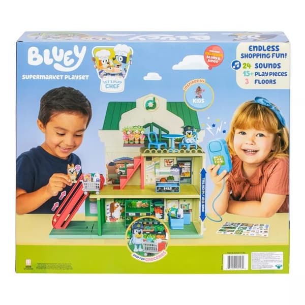 (SC)Blueys supermarked Multifärg Plast