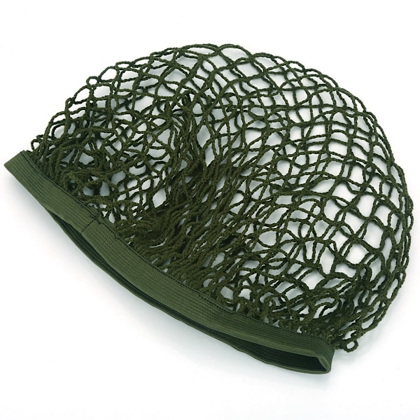 1 st armégrön nylon hjälm kamouflagenät överdrag för M1 M35 M88 hjälm 0.1