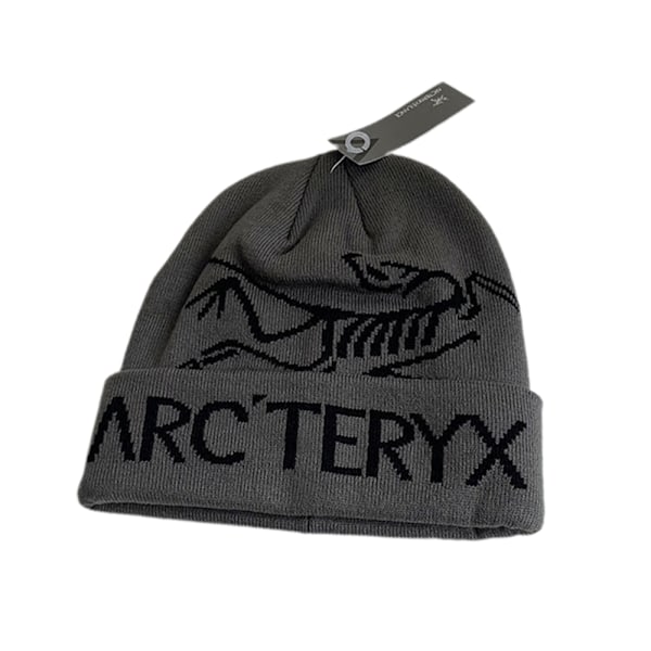 Miesten ja naisten talvipipo, kallopipo, Arcteryx unisex-taitettava pipo ilman reunaa Dark grey