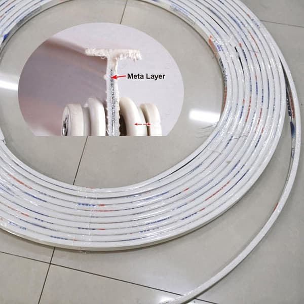 (SC)Sammenfoldelig (300 cm loftmontering) metal- og fleksibel plastlegering