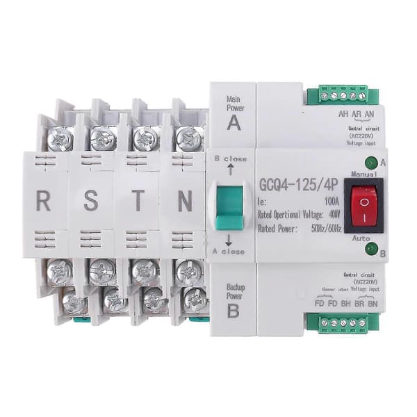 [SC]2026 New Modt MCB Type Dual Power Automatic Transfer Switch 4p 100a ATS Circuit Breaker Electrical Switch