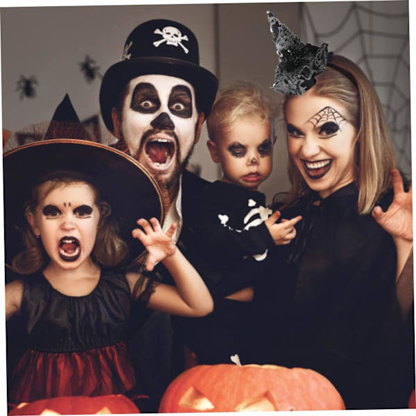 Heksehat Mini Hexe Halloween Hatte (2 stk)