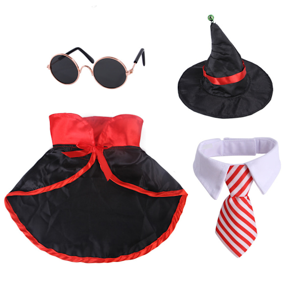 Halloween Kappe og Tophat Hundekostume