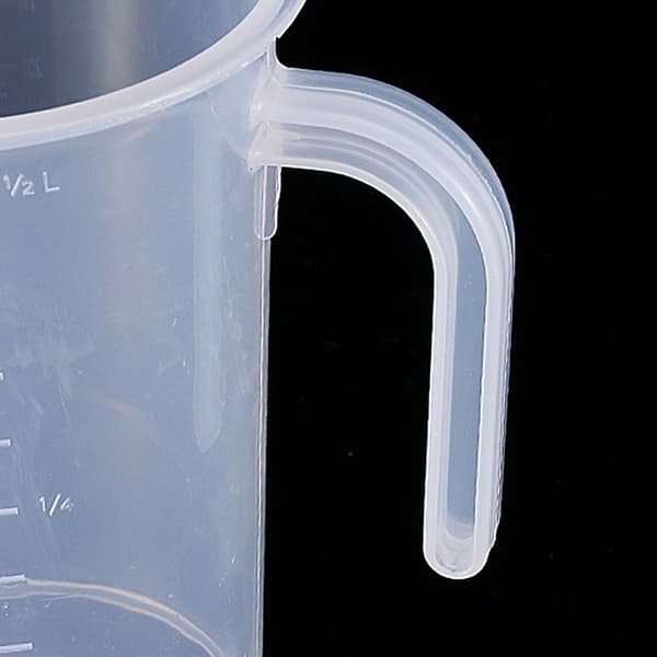 (SC) Plastic Measuring Cup for Kitchen with Scale, Baking Measure, Transparent Measuring Cylinder, 100 ml ~ 5000 ml Large Capacity, Large Capacity. (7 pcs)[mo]