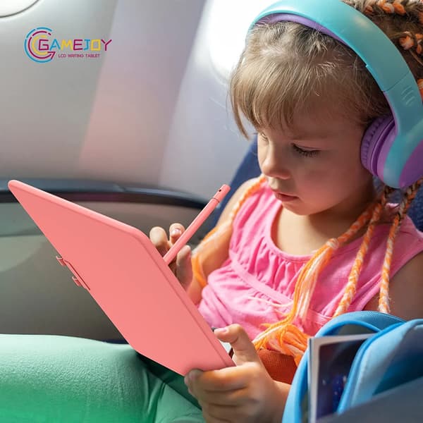 (SC)Drawing Tablet for Toddlers, Erasable Writing Tablet 10 Inch Doodle Board with Lock Function, Reusable Drawing Pad Kids Drawing Tablet for Learning