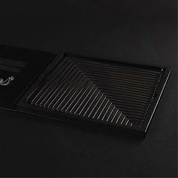 (SC) Square Wave - Fascinating Kinetic Wind Spinner, Magical Calming Art Silver