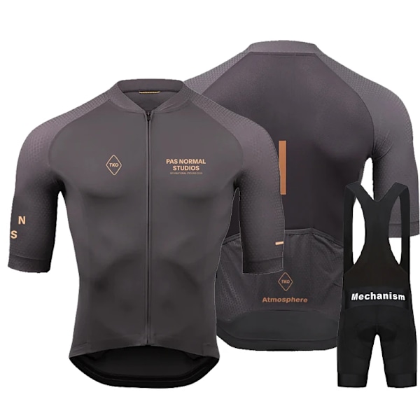 PNS Cykeltröja för män Kortärmad Andningsbar MTB Cykel Sommar Svart Cykelkläder Maillot Ropa Ciclismo Uniform Set 7 5XL 7