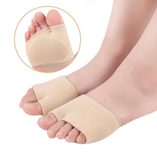Metatarsal Sleeve Pads Gel Pads SORT L Sort L Black