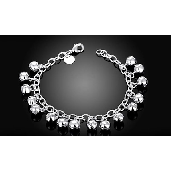 Justerbar klockkedja armband/ankelband för kvinnor flickor present Pingle klockor pärla charm armband dam smycken