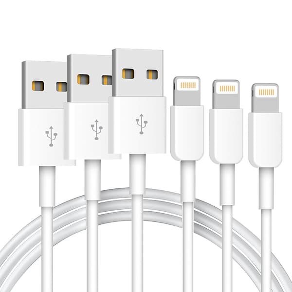 [SC]2026 Ny Modab iPhone Laderkabel Lang 2 Meter Lightning Kabel Hurtig Ladeledning Høy Hastighet Data Synkronisering USB Kabel