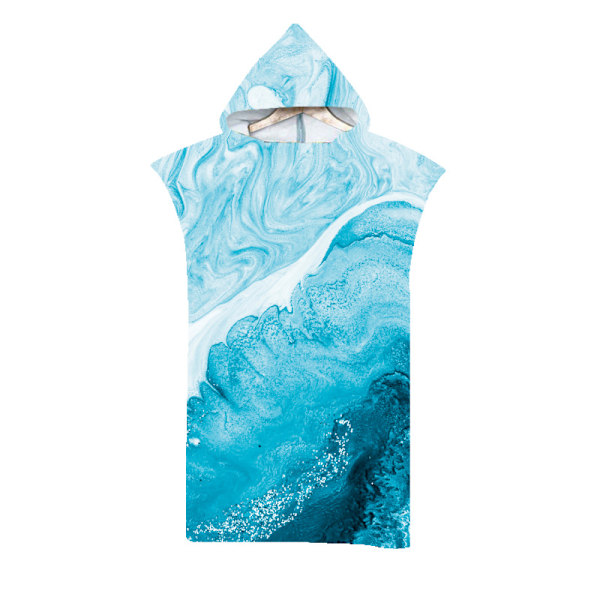 110*75 cm Hætte Håndklæde til Voksne Strand Hurtigtørrende Badekåbe Cape Strand Badekåbe 16