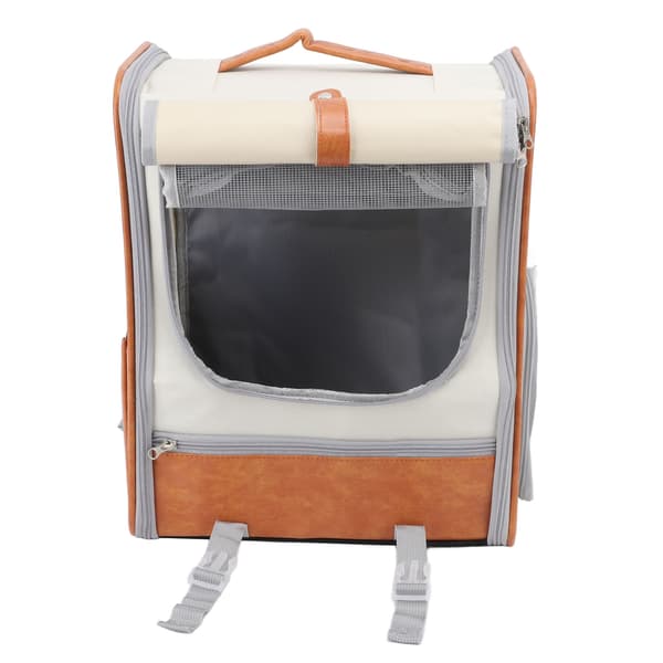 (SC) Cat Backpack, Large Capacity, Ventilation System, Adjustable Strap, Oxford Fabric, Pet Travel Carrier