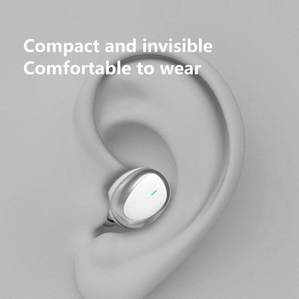 Bluetooth 5.1 langaton Bluetooth-kuuloke, liikkuva matala latenssi, mieltä mullistava E-urheilupeli, verkkotunti, puhelu (harmaa)