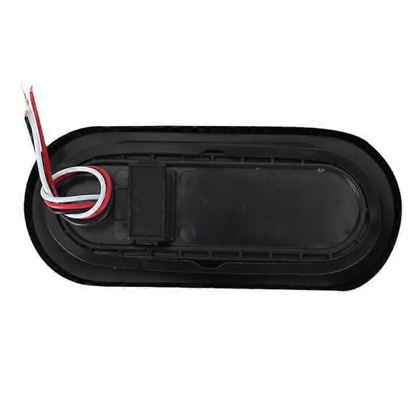 (SC)2 ovale LED-tilhengerlys Stopp-/svingbaklys 10 LED for tilhenger red
