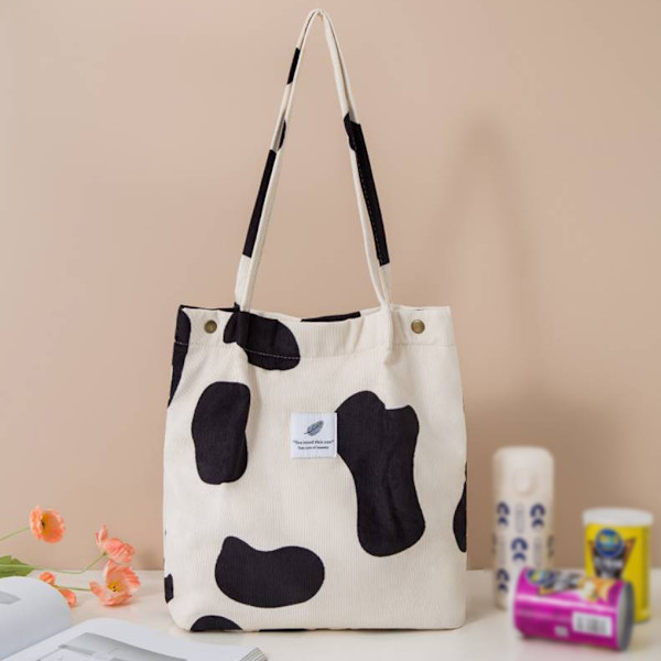 Handväska Stor Kapacitet Crossbody Väska med Axelrem Light Pink