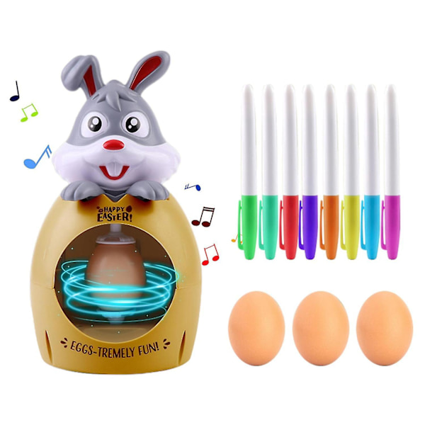 Hett Erbjudande 2023 Påskäggsdekorationsmaskin Påskäggsdekor DIY Målningsleksaker Barnpresent Kitbest See