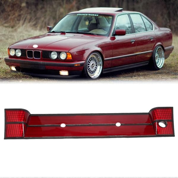 (SC) Bil Bagnummerplade Panel Beslag Ramme Bagnummerramme Til- 5-serie E34 525i