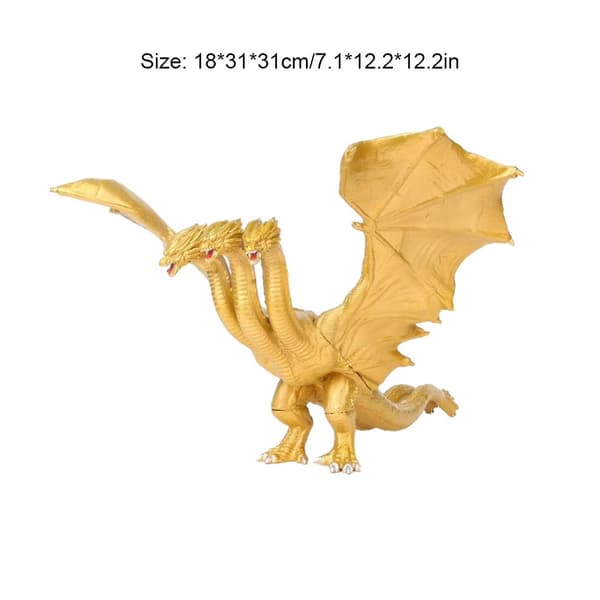 Let og kompakt Godzilla King Ghidorah samling