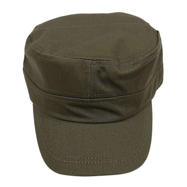 Stilren enfärgad keps Patrol keps hatt justerbar grön