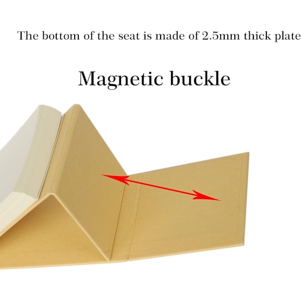 Små blanke flashcards indekskort notatkort stanset med permeringer Kraftpapir portrett flip