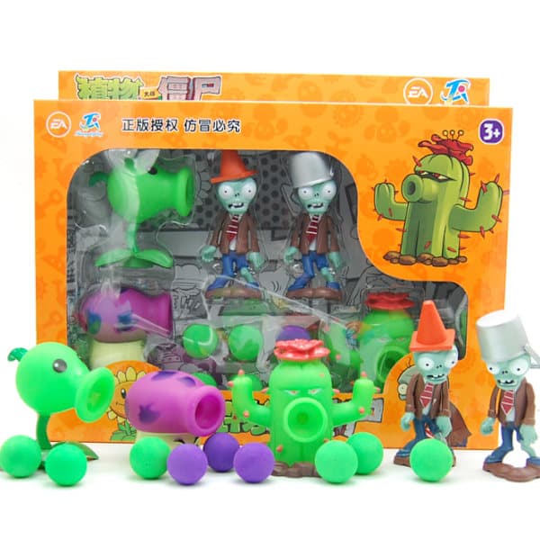 (SC)Plants vs. Zombies 2 Serie Leksaksfigurer - Samlarobjekt Actionfigurer