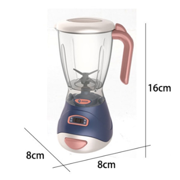 Simulaatiokeittiö lelupesukone paahdin mikroaaltouuni leikkiä luova lasten lelut, simulaatiovalaistus Juicer
