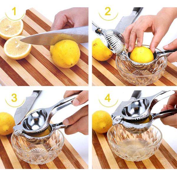 Citronpresser citruspresser diameter 7cm manuel citronpresser clip