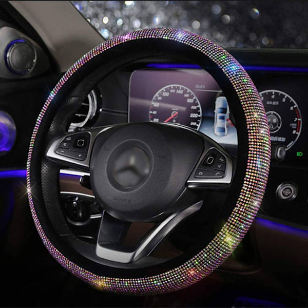 Krystall Rhinestone Diamant Rattskinn Deksel Universal