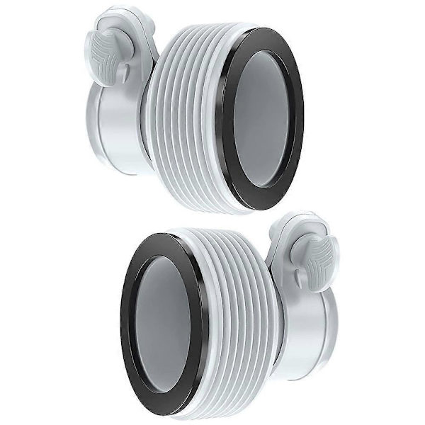 2 stk. filterpumpe interface adapter til INTEX slangeadapter 1,25in til 1,5in