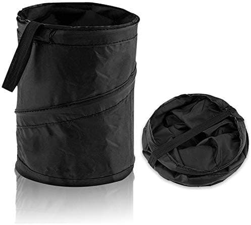 Svart Kompakt Mini Sammenleggbar Bilboks