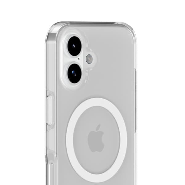 held iPhone 17 MagSafe Mobilcover Hvit/Transparent