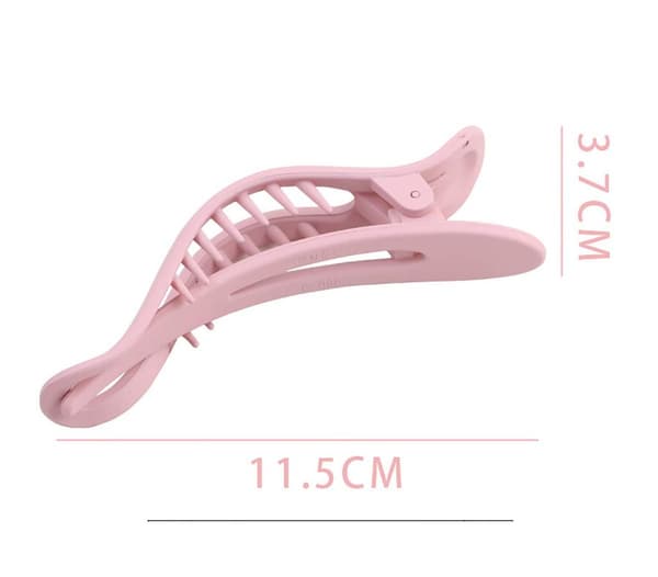 6 st Hårclips med Hållbar Alligator-Design, Icke-Halkande