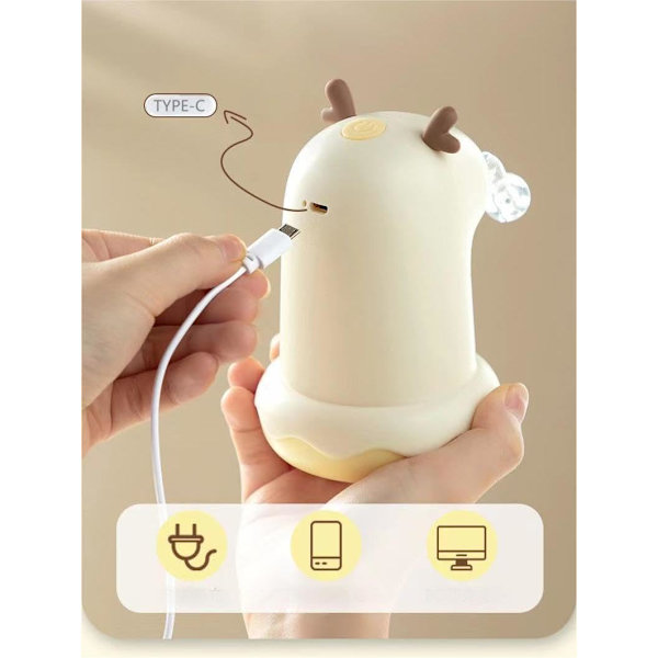 5 Gallon Elektrisk Drickvatten Bärbar Vatten Dispenser med USB Laddning Elektrisk Vattenpump för Resor, Kök, Hem, Kontor, Camping