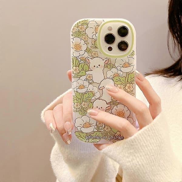 Ny blomstervår-telefonveske for IPhone 13 Pro MAX