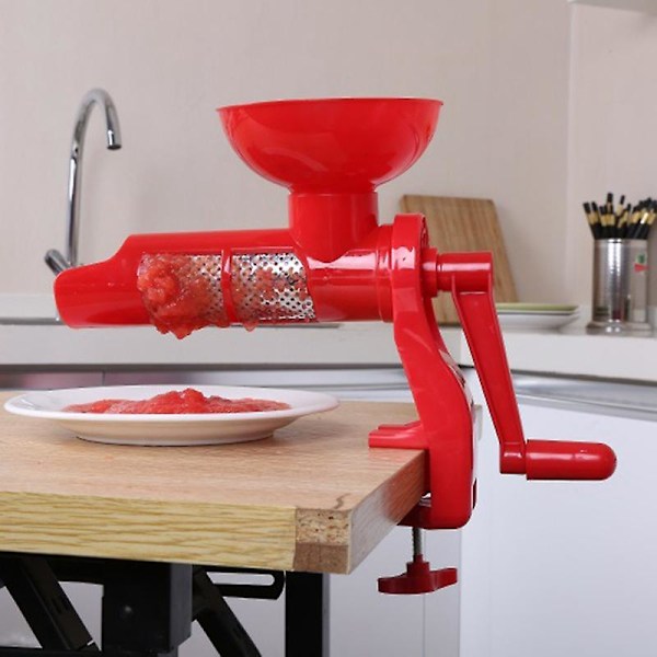 Tomatsovs Juicer Plastik Hånd Manuel til Tomater Juice Multifunktionelt Køkkentilbehør Gadget