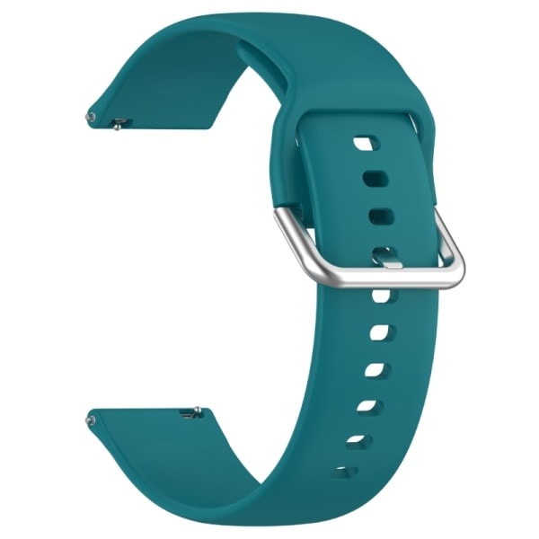 Komfortabel og holdbar silikonerem til ur. Blød og fleksibel armbånd. Nem at installere til Xplora X6 play. Grøn 22mm Green 22mm