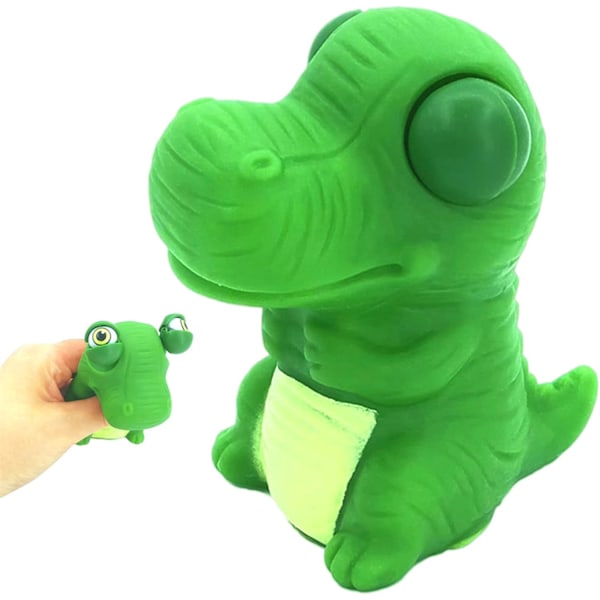 Popping Out it Eyes Squishy Squeeze Toy, Morsom Dinosaur Klemmeleke Stressavlastende Leke, Klem Dyreleke Nyhet Fidget Håndleker