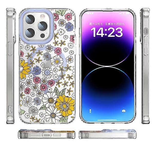 iPhone 15 MagSafe magneettinen TPU-puhelinkotelo