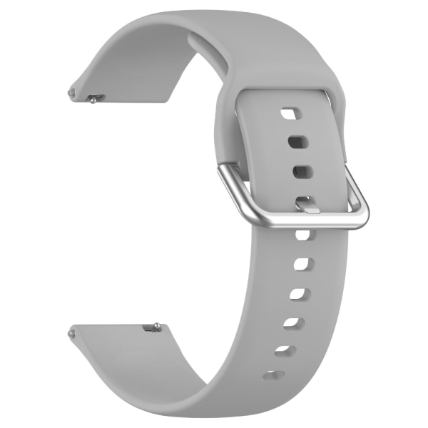 Komfortabel og holdbar silikonerem til ur Blød og fleksibel armbånd Nem at installere til Xplora X6 play Grå 22mm Gray 22mm