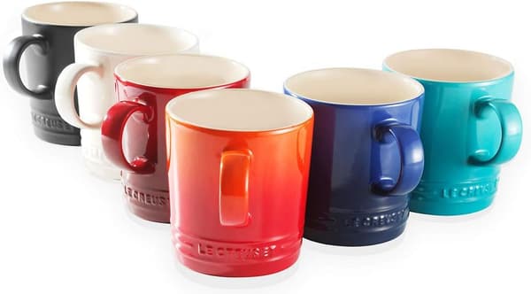 Stentøjs kaffekrus, 350 ml, Cerise Matte Black 350 ml
